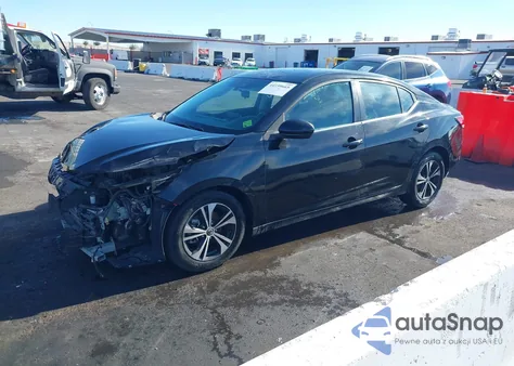 2021 Nissan Sentra Sv Xtronic Cvt z USA, uszkodzony, nr VIN 3N1AB8CV1MY275394